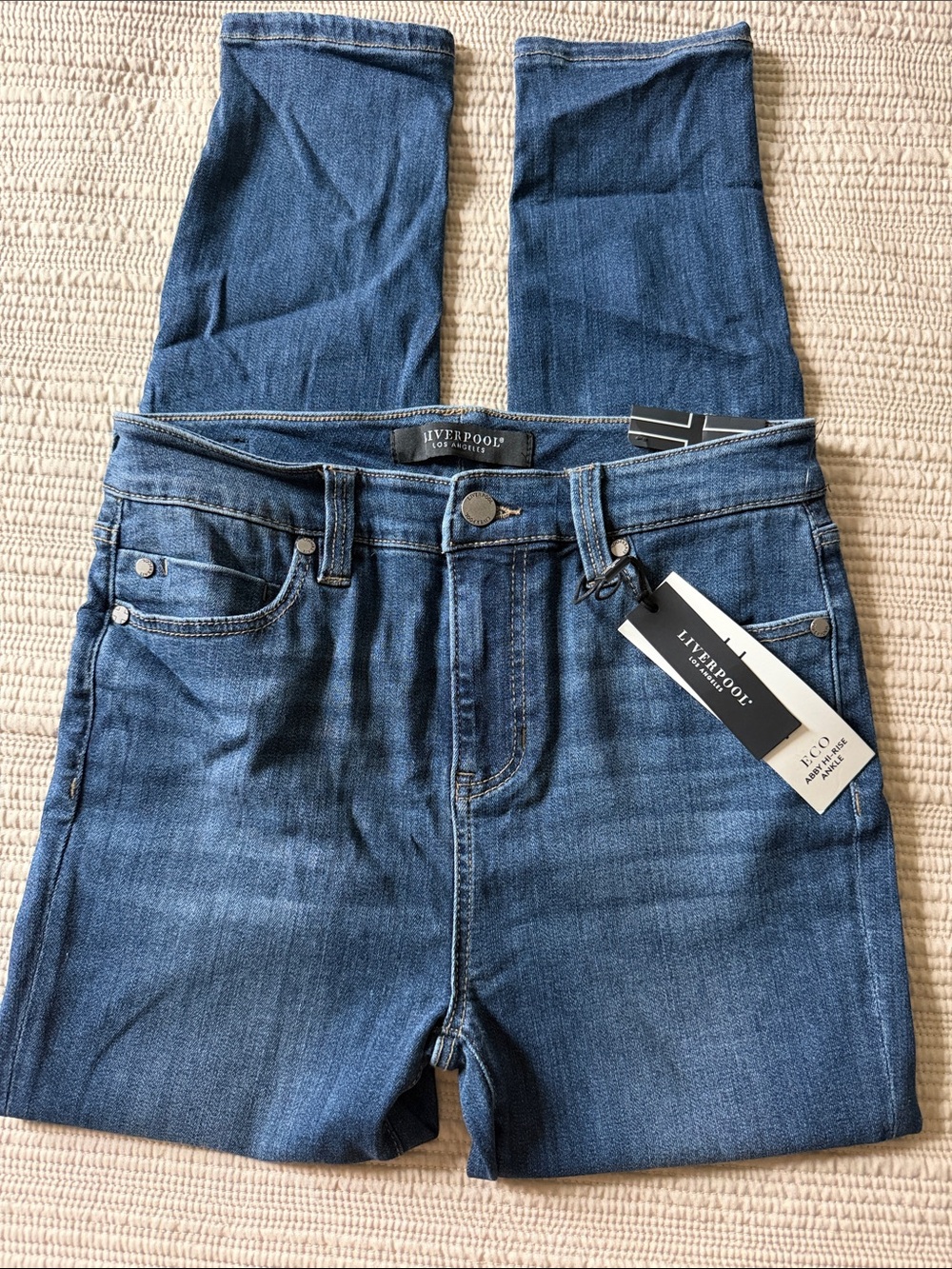 Liverpool ECO Abby Hi-Rise Ankle Jeans | Sz 4P - Picture 7 of 8